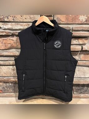 Utah Jazz Season Ticket Holder Black Puffer Vest